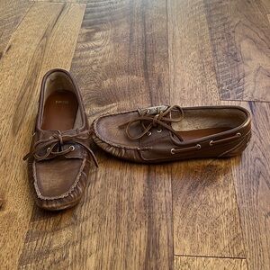 MNG Woman’s Leather Loafers Size 36